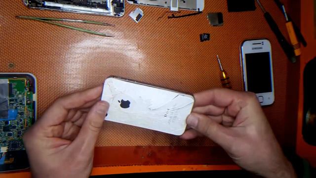 İphone 4 S Batarya Şişmesi Ve Açılım - Iphone Battery - Disassembly - Repair