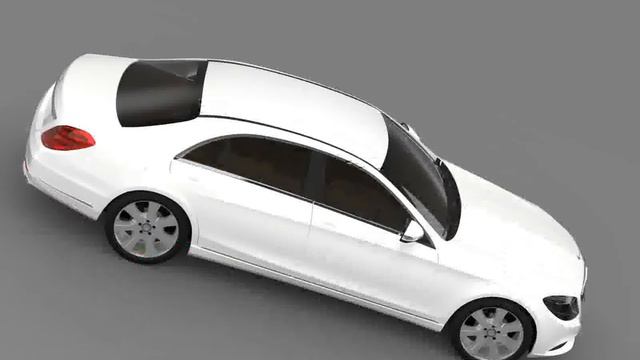 3D Model Of Mercedes Benz S 600 Guard W222 2014 Review