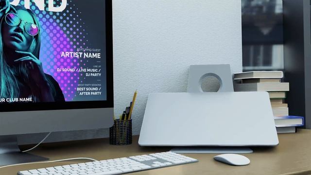IMac & Macbook Screen Mockup Video - After Effects Template