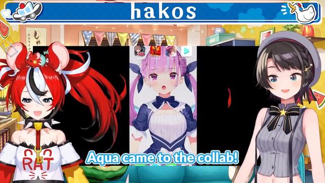 Baelz Laughed Hard When She Saw Subaru's Wallpaper Was Aqua 【Hololive】