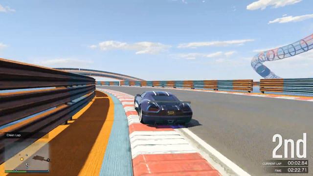 GTA 5 Online Stunt Races | Coil Cyclone