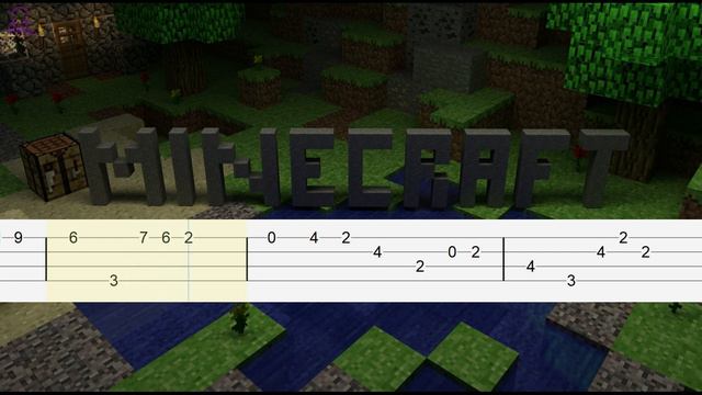 Minecraft - Sweden (C418) [Bass Tabs Tutorial]