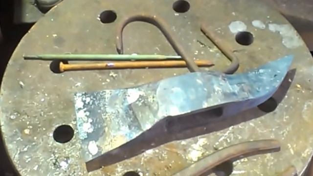 Местная закалка и восстановление топора