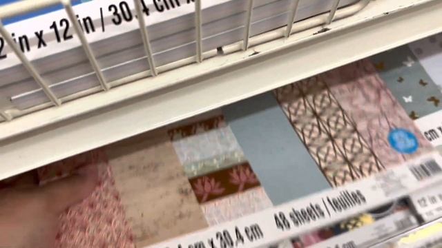 New Michael’s Paper Pads ?