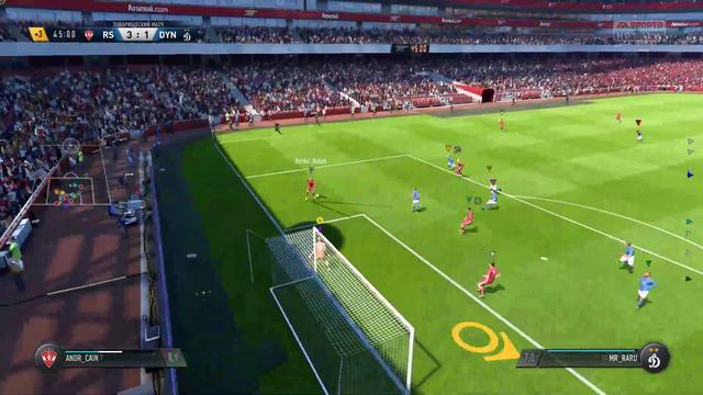 FIFA 18 | Profi Club | 4Stars | 102 сезон | ПЛ | Dynamo - Red Scorpions | 9 тур