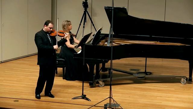 Beethoven - Violin Sonata No. 7, 2nd Movement (Parashkevov / Kislenko)