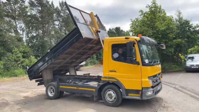 Lot 45 Mercedes Atego Dropside Tipper SJ13 KXO