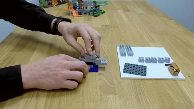 The Cave  - LEGO Minecraft - Rebuild 21113