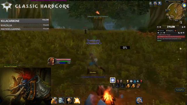 Classic WoW HC Rogue Level 14 - 1 Death = Delete