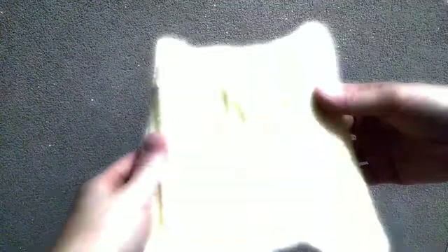 Шапка с ушками для девочки .