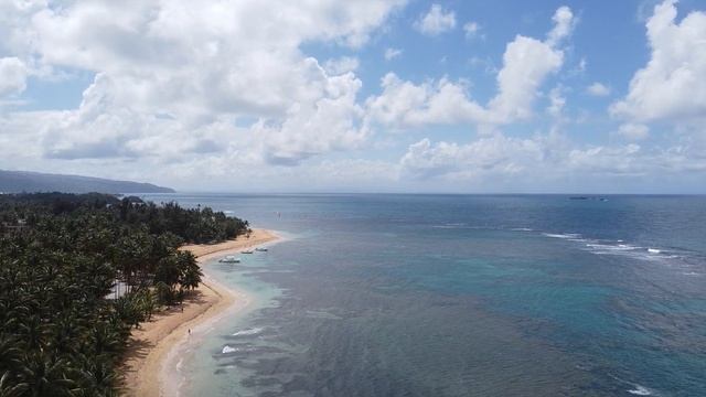 Playa Casa Blanca Las Terrenas Drone View 2021