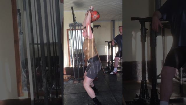 Толчок 30 кг 85 раз. 23 января 2019 г.