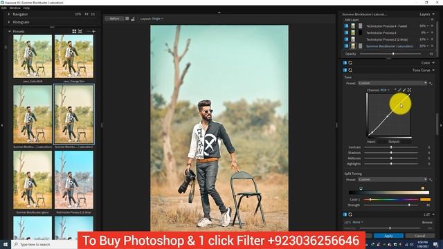 Secret Orange & Teal Color Tone Editing Without Luts in Photoshop & Camera Raw | Photo Editing