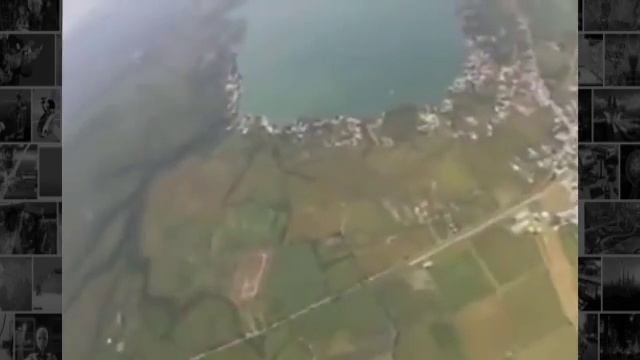 Запутались стропы у парашютистов, жесть