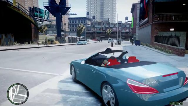 Gta4 на Mercedes SL 350