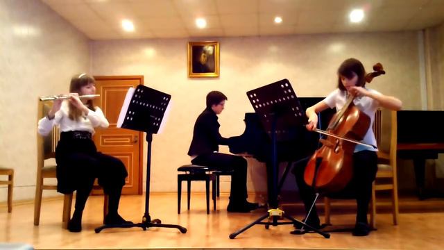 К.Вебер, Трио,  Op.86; Н.Капустин, Трио, Op.86.
