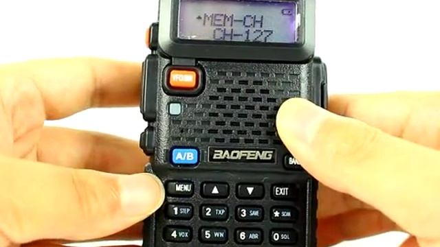 Настройка каналов Baofeng UV5R от китайцев.