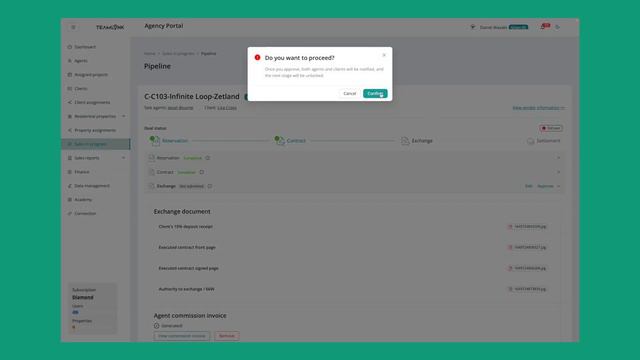 TEAMLINK Agency Portal Video 9 - SALES IN PROGRESS / DEALS APPROVAL(from Agency Admin Perspective)