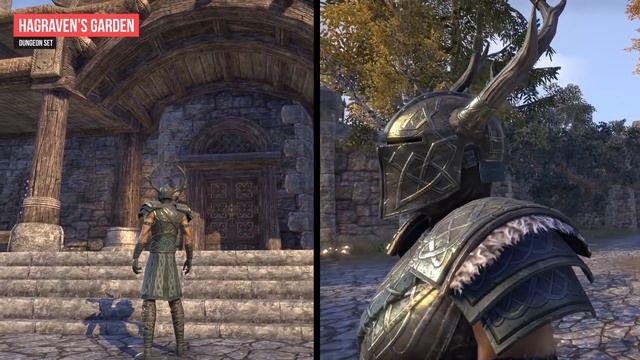 ESO Horns Of The Reach - Bloodroot Forge Dungeon Armor Set Overview - The Elder Scrolls Online