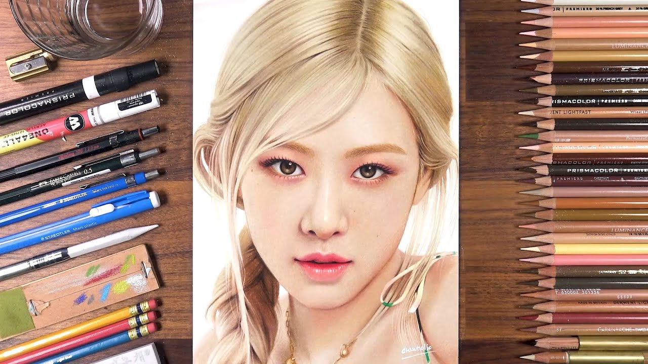 Drawing BLACKPINK Rosé   Drawholic