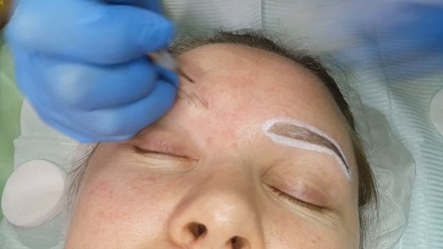 Permanent Makeup Tutorial: Hair Strokes / Мастер класс по татуажу: волоски