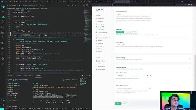 Telnyx And Symbl.ai, Auto Route Conversation AI Example Hack