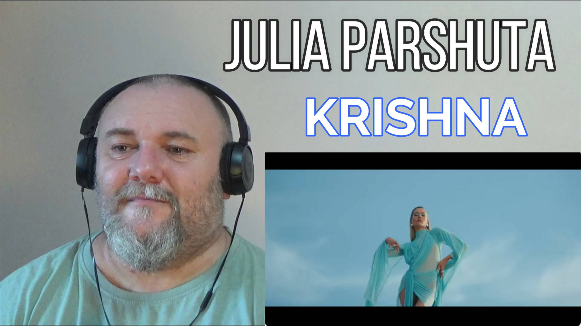 JULIA PARSHUTA - KRISHNA [official Music Video] (REACTION)