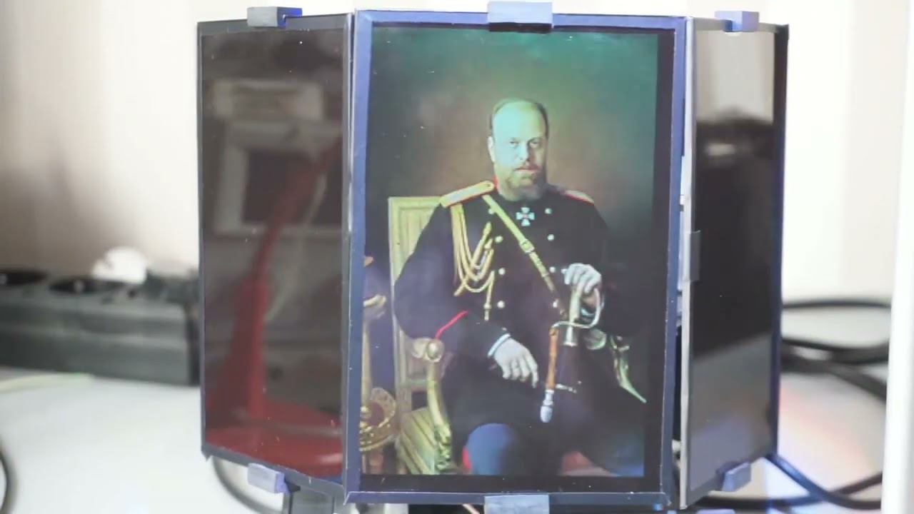 Holoprinter Test 09/05/2023 (Hologram Tests + Automatic System For Displaying) - 02