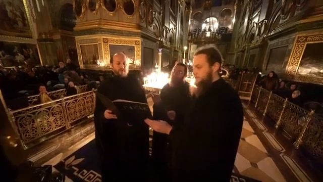 Почаївська Лавра. Великий канон в Почаïвськiй Лаврi...