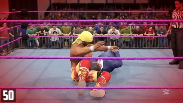 100 Finishers To Vince McMahon! - WWE 2K23