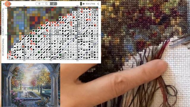 Cross Stitch: Stitch With Me #41 (with Talking)