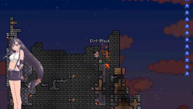Terraria Pixel Art #9 - Tifa Lockhart