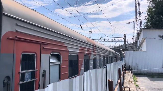Электровоз ЭП1М-768 С поездом №467С Имеретинский Курорт (Олимпийский парк)-Смоленск