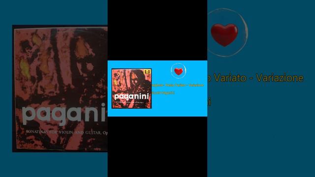 Largheto: Paganini's Sonatina Mesmerizing Fusion Of Violin And Guitar #flashback #music #violin