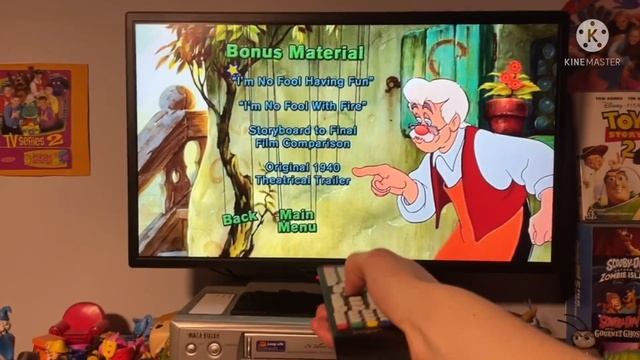 Pinocchio 2003 DVD Menu Walkthrough