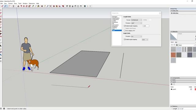 How to Change the Units of Measure in SketchUp! Feet to Inches, Setting Precision, and More!