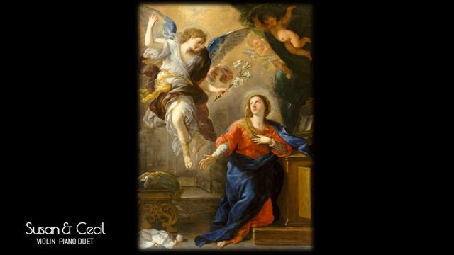 [1Hour] Ave Maria -FWV 62- (César Franck) Organ/Violin Cover - Extended