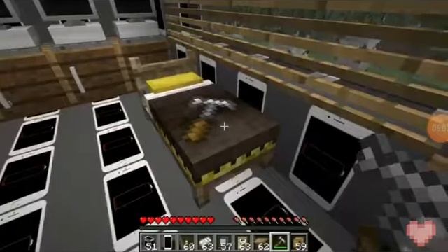 Цунами из зарядных устройство в «Майнкрафт PE»