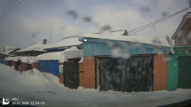 Haval F7 1,5 л. 4WD. Зимняя дорога в школу - каждодневный экстрим, уходим от столкновения.