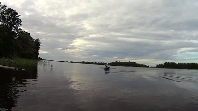 Аэролодка испытание.