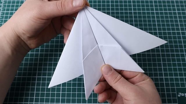 Wie Man Kämpfer Aus Papier | Papierflieger Selbst Basteln | F-15