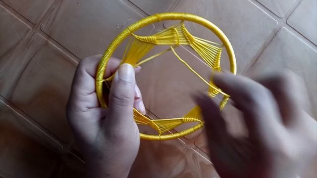 DIY Macrame Wall Hanging Dream Catcher | Wall Hanging Craft Ideas Home Decor