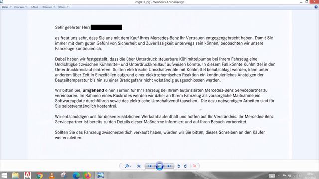 Mercedes-Benz Rückruf Für Dieselmotor OM656 & OM654 U.a. Im W213 - Kundentäuschung Od. Echte Lösung