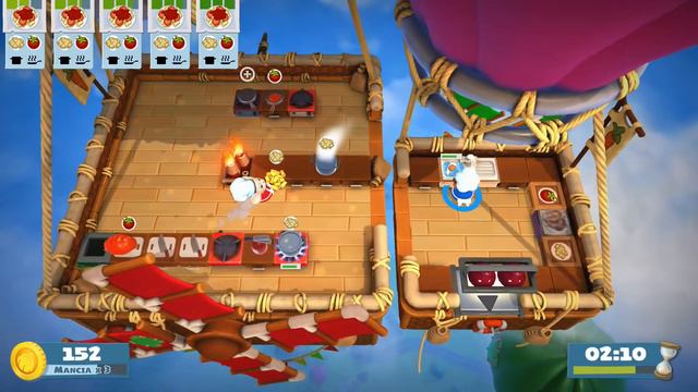 SUSHI A VOLONTA'! - OVERCOOKED 2 ►NINTENDO SWITCH◄