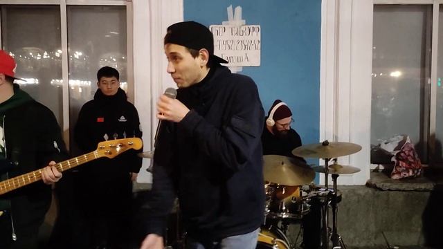 ID AHO - Где был бы я! Замечательная вечеринка с группой Айдахо на канале Грибоедова в Петербурге!