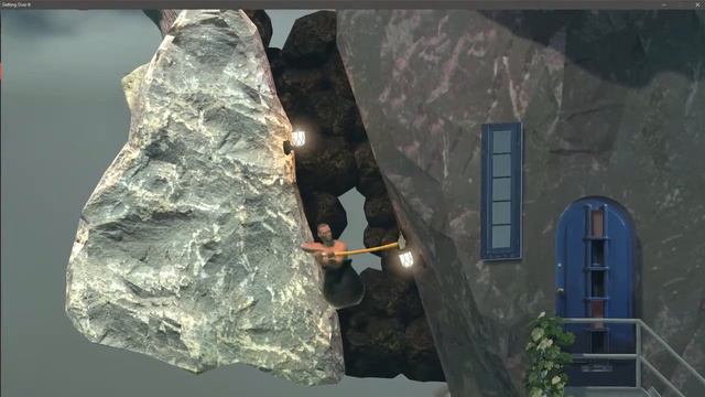 Getting Over It with Bennett Foddy прохождение на стриме  SNAIK123