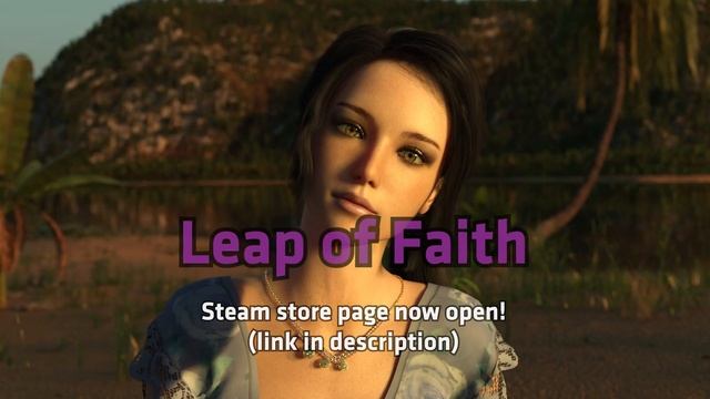 Leap Of Faith - Steam Store Page Open