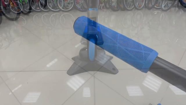 Самокат трюковой Tech Team Duker 4.0grey/blue 1/4. Арт УТ-00002622