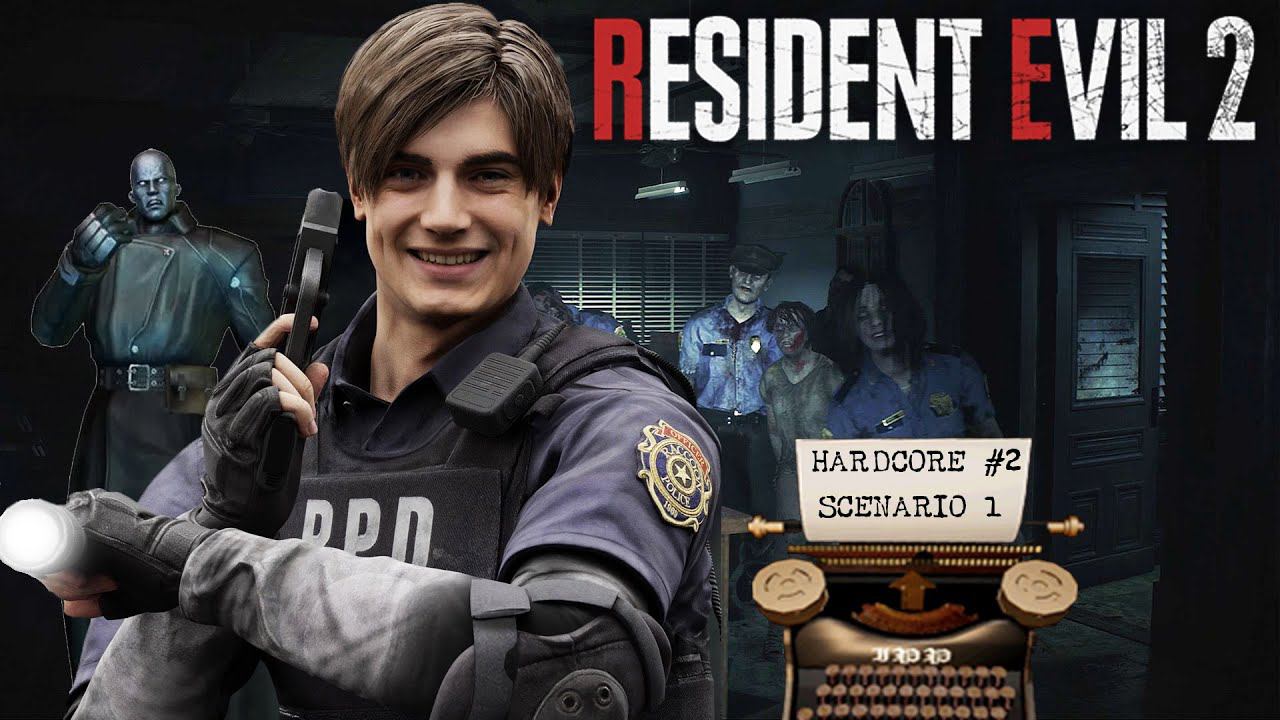 Resident Evil 2 Remake Leon A (HARDCORE) #2