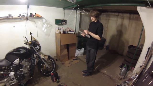 Замена масла на Honda CB919 Hornet  (CB900 F)